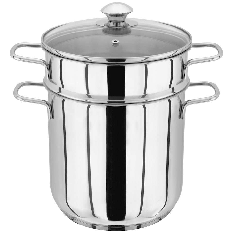 image 1 of Judge 20cm Pasta Pot with Draining Insert 5.2 Litres