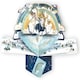 image 1 of Magical Unicorn 3D Pop Up Christmas Greeting Card
