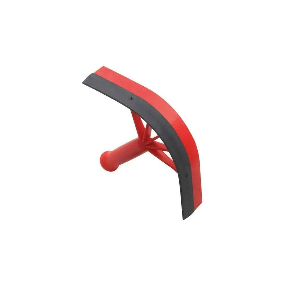 Shires Plastic Horse Sweat Scraper - Red - One Size