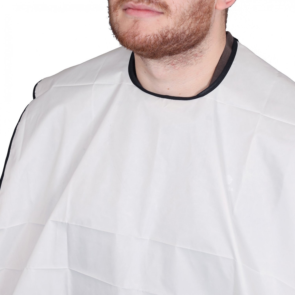 image 1 of Waterproof Professional Shaving Grooming Hair Beard Apron Bib