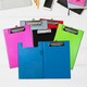 image 5 of A5 Purple Foldover Clipboard with Pen Holder