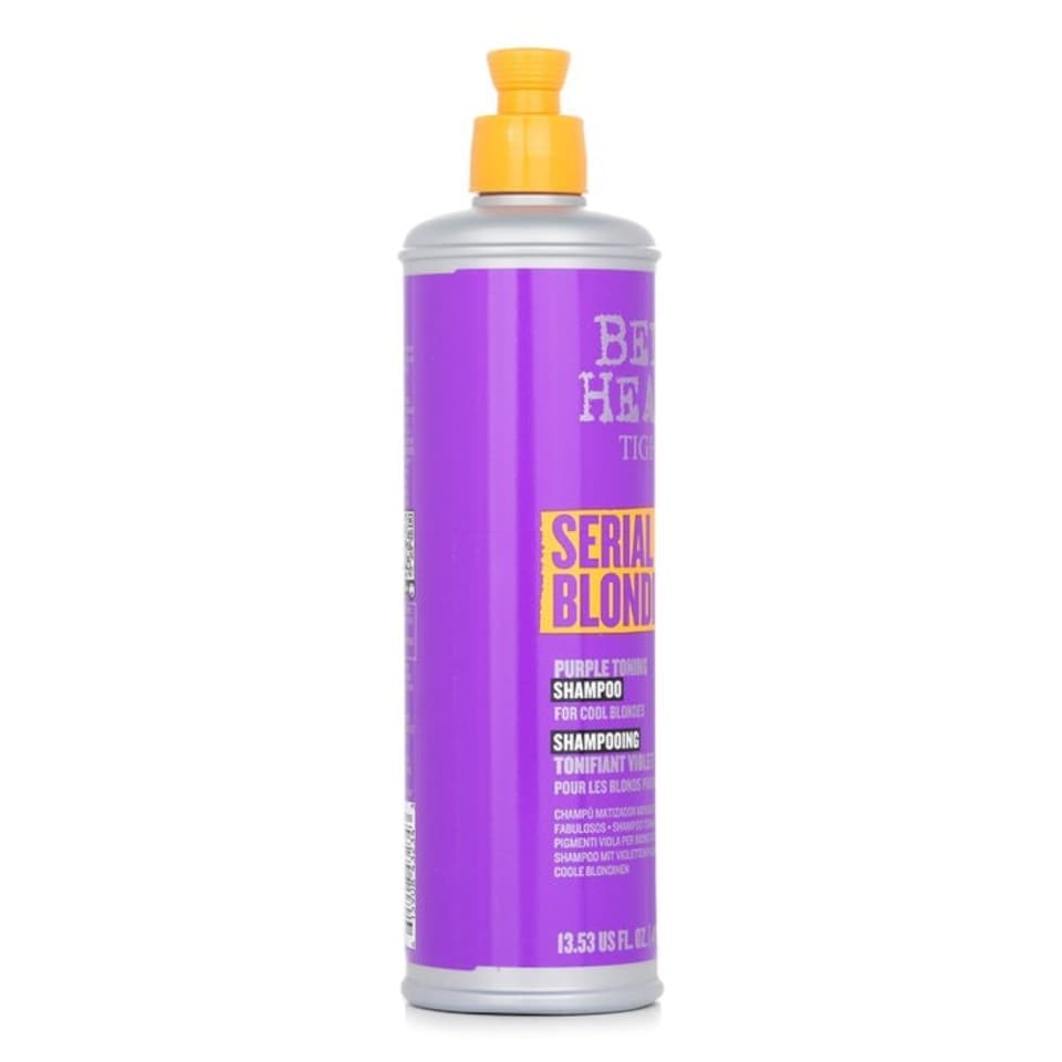 image 1 of Bed Head Serial Blonde Purple Toning Shampoo (For Cool Blondes) - 400 ml/13.53Oz