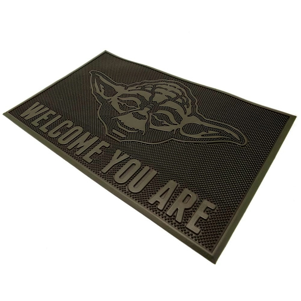 image 1 of STAR WARS (YODA) RUBBER DOORMAT - DOOR MATS - GP85498