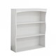 image 3 of Grey Wall Mounted Shelves Painted 3 Book Shelves Ideal for Kids Bedroom Kitchen | White