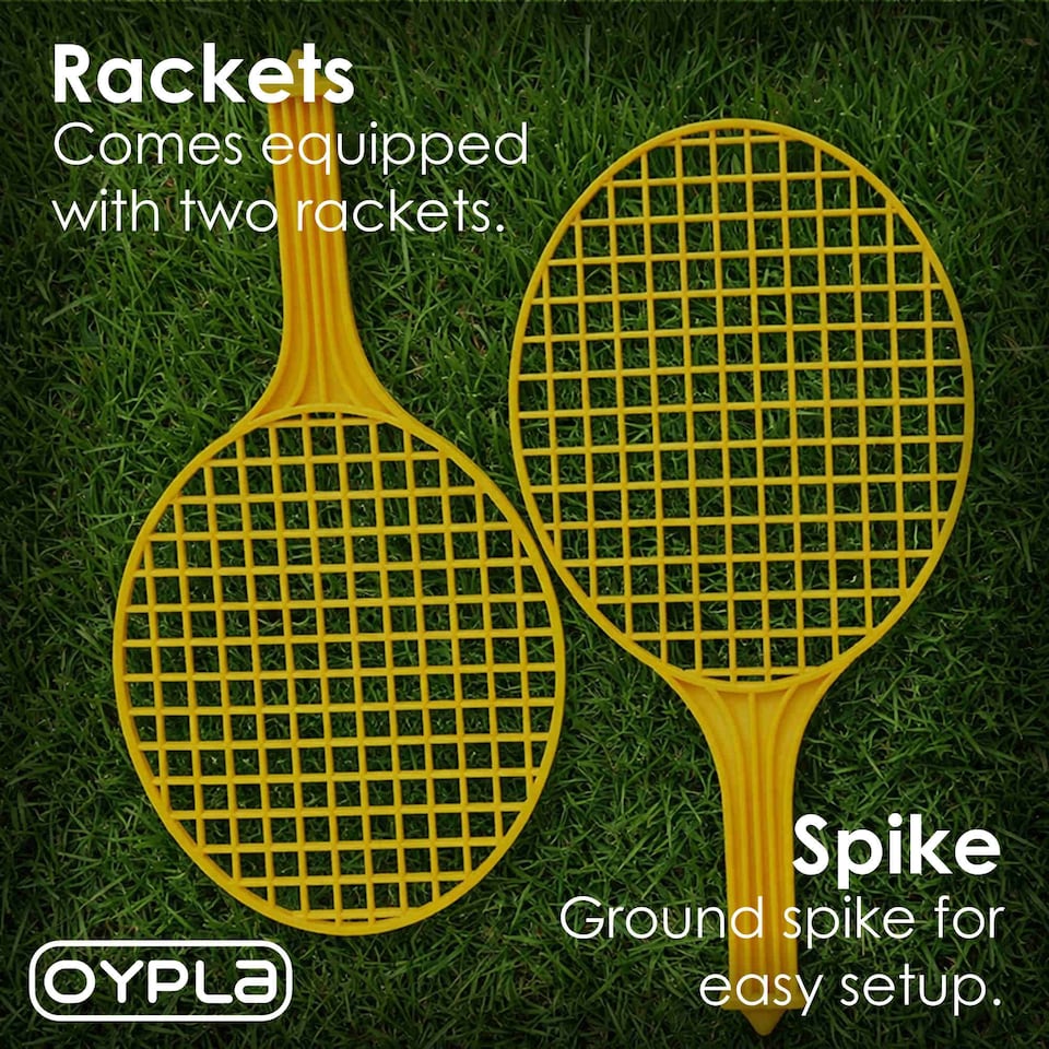 image 1 of 2 Player Garden Swing Tennis Ball & Bat Game Set