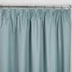 image 5 of Eclipse Pencil Pleat Blackout Curtains - Blue - 117cm x 137cm