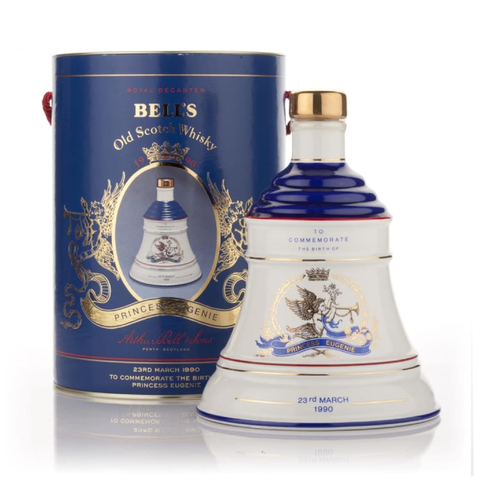 image 1 of Bell's - Decanter Princess Eugenie Whisky | Multi | Previously Owned | Bell's - Decanter Princess Eugenie - Whisky 75cl 43% ABV | 1