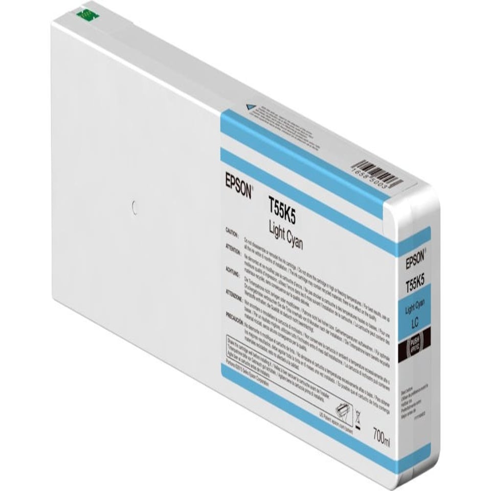 Epson Light Cyan P Series Ultrachrome HDX/HD Ink cartridge 700ml - C13T55K500 N/A