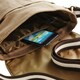 image 3 of Quadra Vintage Canvas Backpack - 18 Litres (Pack of 2) - Sahara - One Size