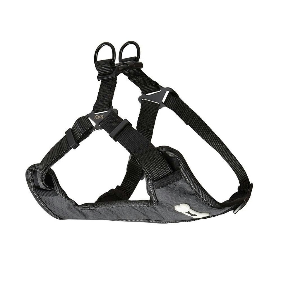 image 1 of Dog Harness - Bunty Strap 'N' Stroll Black | M
