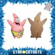 image 2 of Patrick Star (SpongeBob SquarePants) Lifesize Cardboard Cutout 123cm