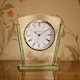 image 2 of Widdop Gifts Layered Glass Mantel Clock