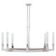image 3 of Interiors by Premier 8-light Ceiling Light Silver
