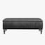 Steel Grey Plush Velvet