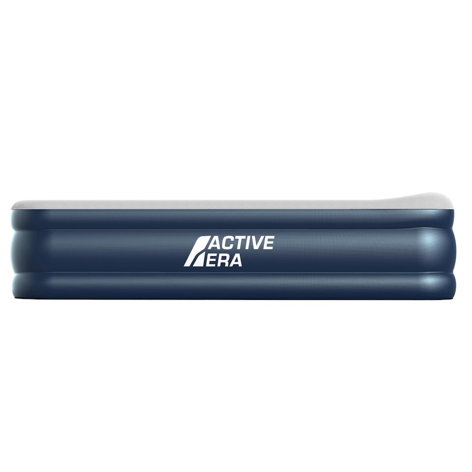 image 1 of Active Era Double Size Comfort Air Bed – Grey/Navy