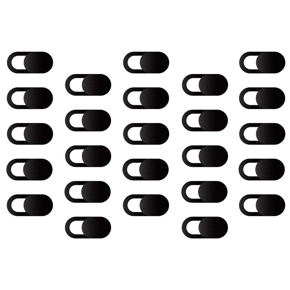 image 1 of 25pcs Camera Cover Slide Blocker Webcam Protector for PC & iPhone