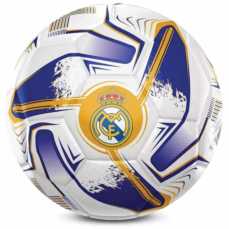 Real Madrid CF Turbine Football Size 5 Deflated, Footballs, Sports, Gift