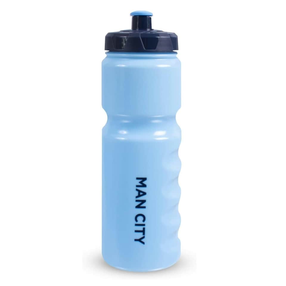 image 1 of Manchester City FC 750ml Plastic Water Bottle Blue | 750ml