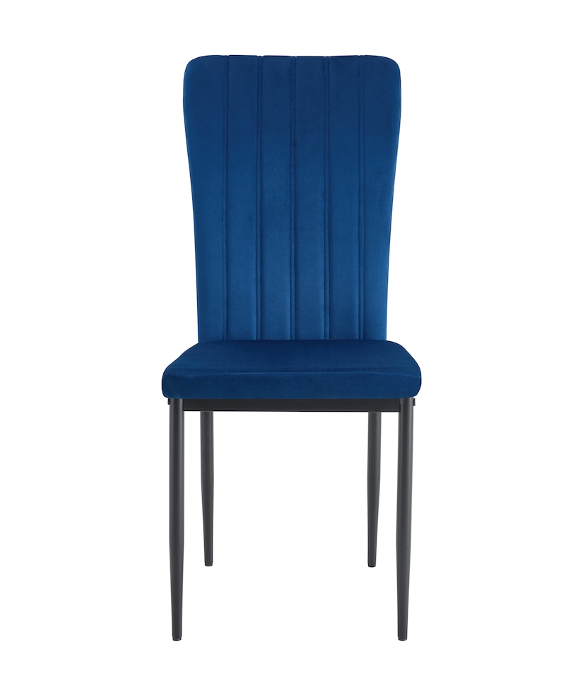 image 1 of MCC Direct Set of 6 Velvet Dining Chairs Upholstered Kitchen Accent Chairs Elle