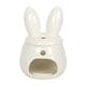 image 2 of Something Different Bunny Face Oil Burner - White - One Size
