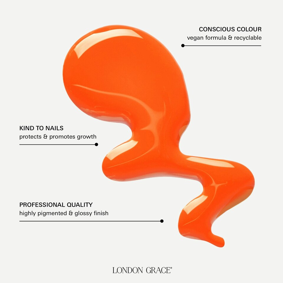 image 1 of Laura Nail Polish Orange