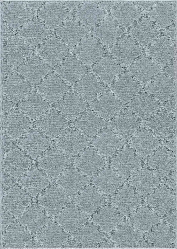 image 1 of Ivy Washable Trellis Design Anti Slip Doormats - Runners