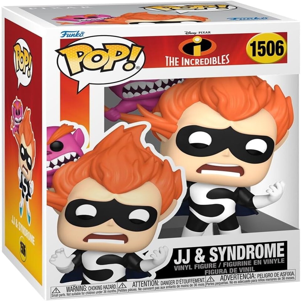image 1 of Funko - Disney Pixar: The Incredibles (JJ & Syndrome)