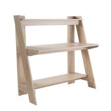 Arizona Desk with 2 Shelves in Light Oak Look