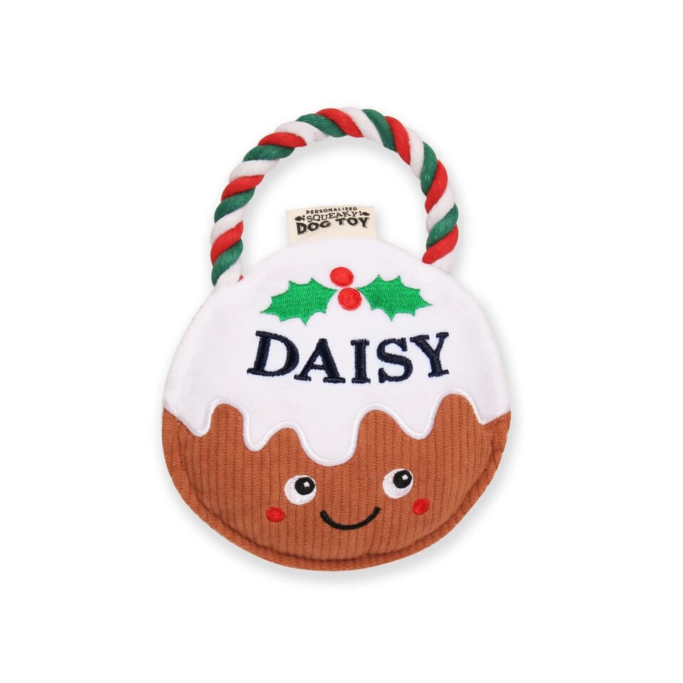 image 1 of Pre-personalised Christmas Dog Toy Gift - Over 80 Titles - Daisy