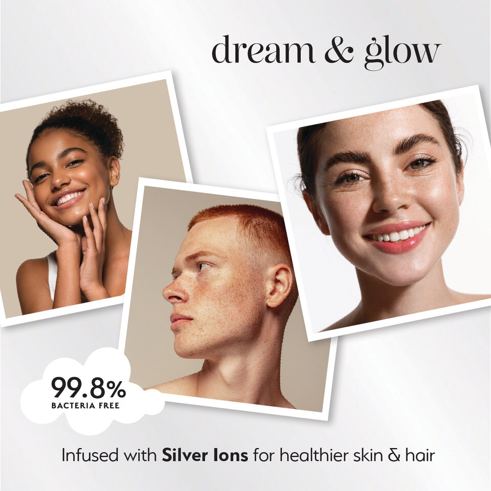 image 1 of Silver Cloud Silver Ion Infused Mixed Fuchsia Scrunchies