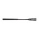 image 1 of Shires Topaz Leather Horse Jumping Whip - Raspberry - 17in