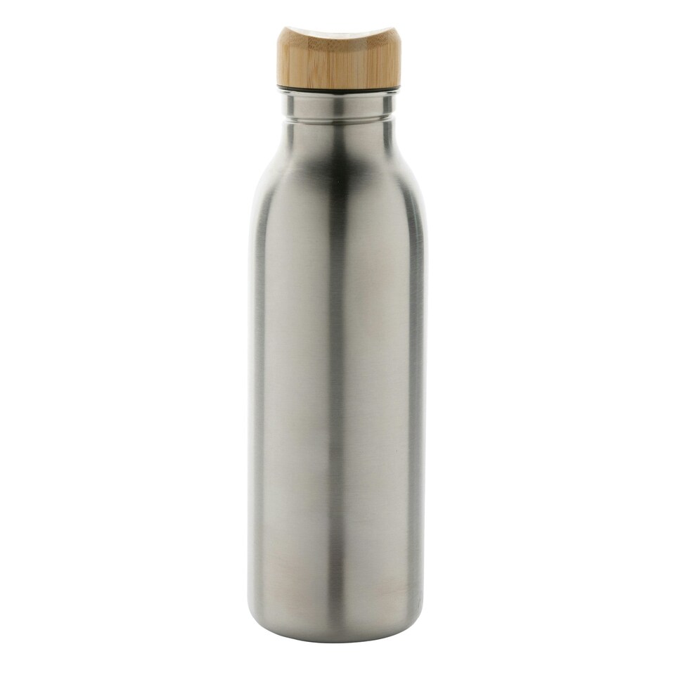image 1 of Avira Alcor Bamboo 600ml Water Bottle - Silver - One Size | Silver | One Size