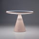 image 2 of Beautifly Smart Moon BT Speaker Digital Makeup Mirror Silver