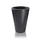 image 1 of Primrose Polystone Calgary Black Tall Indoor Outdoor Garden Planter 89cm