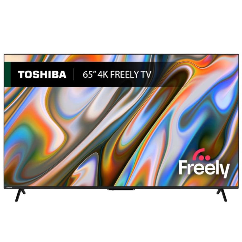 image 1 of Toshiba 65" Inch 4K Ultra HD LED HDR VIDAA Smart TV With Freely - 65UV2F53DBU