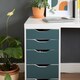 image 5 of Sticky Back Plastic Matt Mallard Green Plain Kitchen Self-adhesive Vinyl Wrap for Cupboards, Doors and Furniture 67.5cm x 2m (7 rolls) - d-c-fix