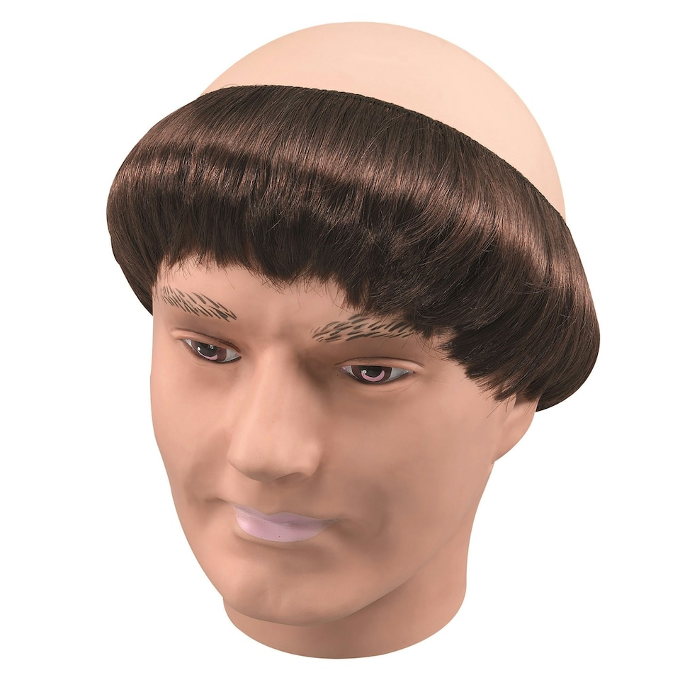 image 1 of Bristol Novelty Mens Monk Wig - Brown - One Size One Size