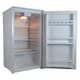 image 4 of Igenix IG3960 Freestanding Larder Fridge with 92 Litre Capacity, 2 Adjustable Shelves and Salad Drawer, Reversible Door, 48 cm Wide, White