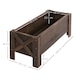 image 5 of Outsunny Wooden Garden Raised Bed Planter Grow Containers Pot,