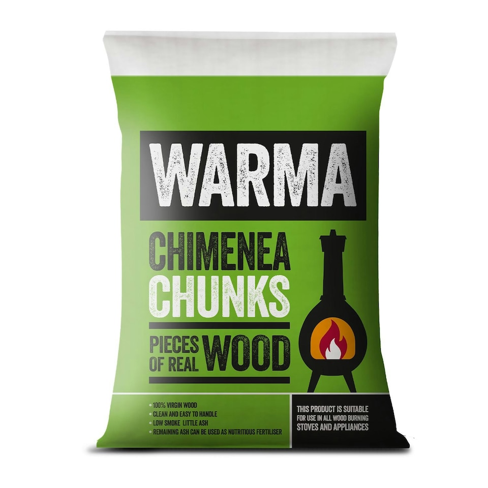 image 1 of Warma Chimenea Wood Chunks - 2 Packs