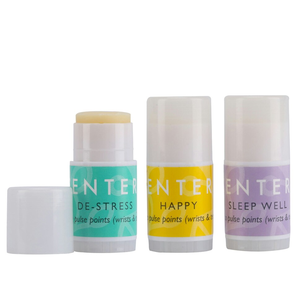 image 1 of Scentered Feel Great Grab and Go Travel Balms (DESTRESS, HAPPY, SLEEP WELL)