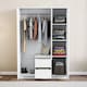 image 7 of Vida Designs Glinton 3 Door 2 Drawer Wardrobe With Clothes Rail, White