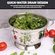 image 6 of Buckingham Premium Stainless Steel Deep Colander  2.7 Litre / 21.5 cm