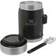 image 3 of Stanley Legendary Food Jar & Spork - Matt Black - 13.9cm x 9.7cm x 8.9cm