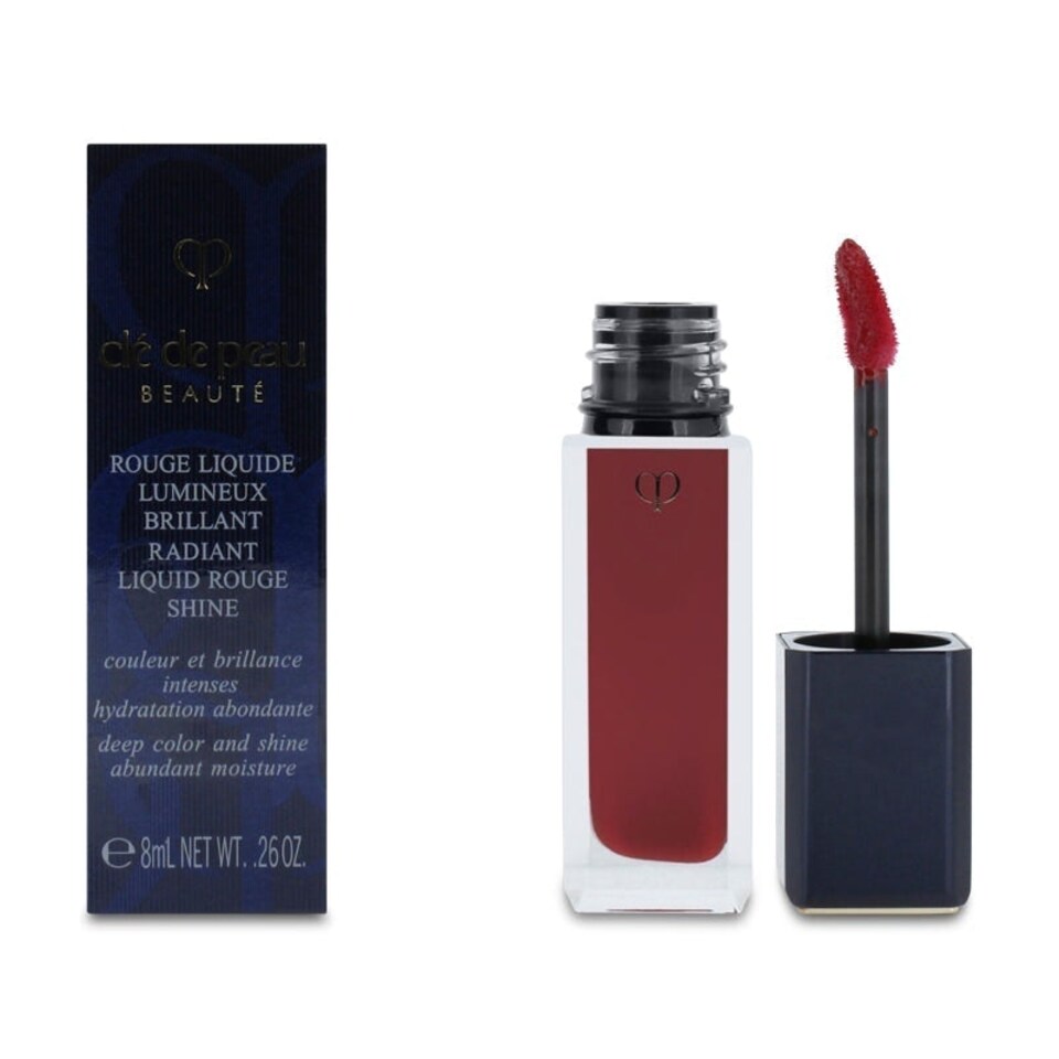 image 1 of Cle De Peau Beaute Radiant Liquid Rouge Shine Lipstick 7 Red Currant N/A