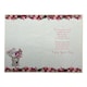 image 3 of From The Bump Teddy Holding Flowers Design Mother's Day Card