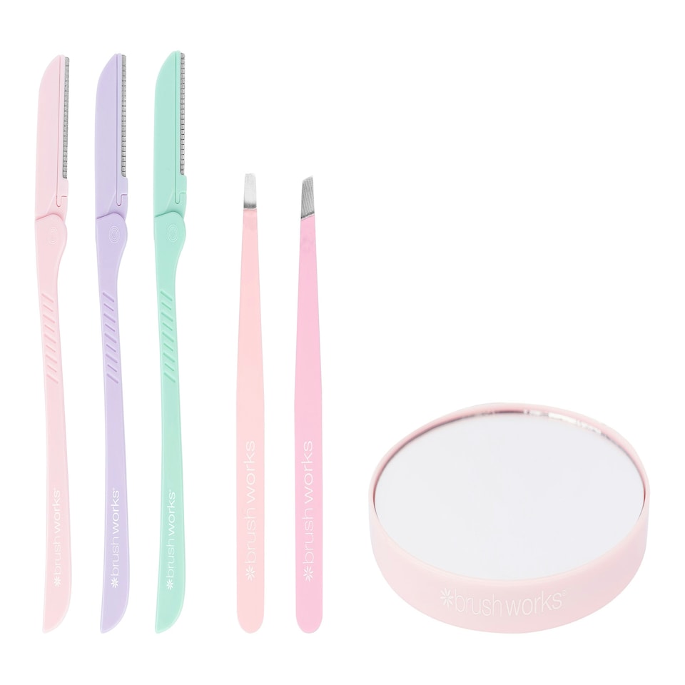 image 1 of Brushworks Brow Shaping Set