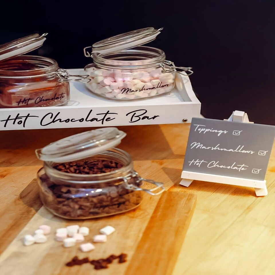 image 1 of Marco Paul Hot Chocolate Station Set 6pc