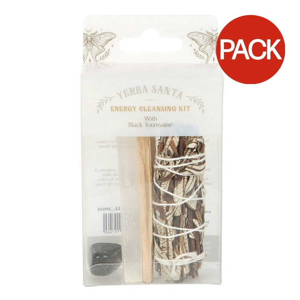 image 1 of Something Different Energy Cleansing Yerba Santa Sage Smudge Kit (Pack of 6) - Multicoloured - One Size