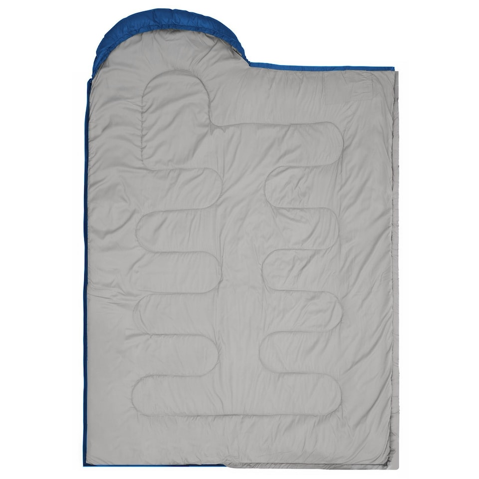 image 1 of Premium Waterproof Lightweight Sleeping Bag - Blue - 3-4 Seasons